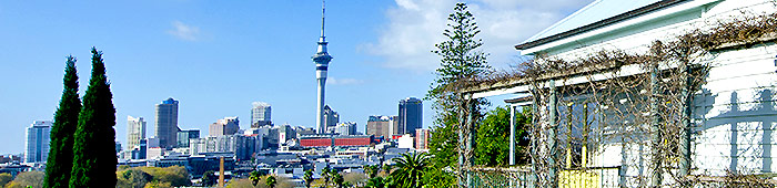 Auckland City skyline