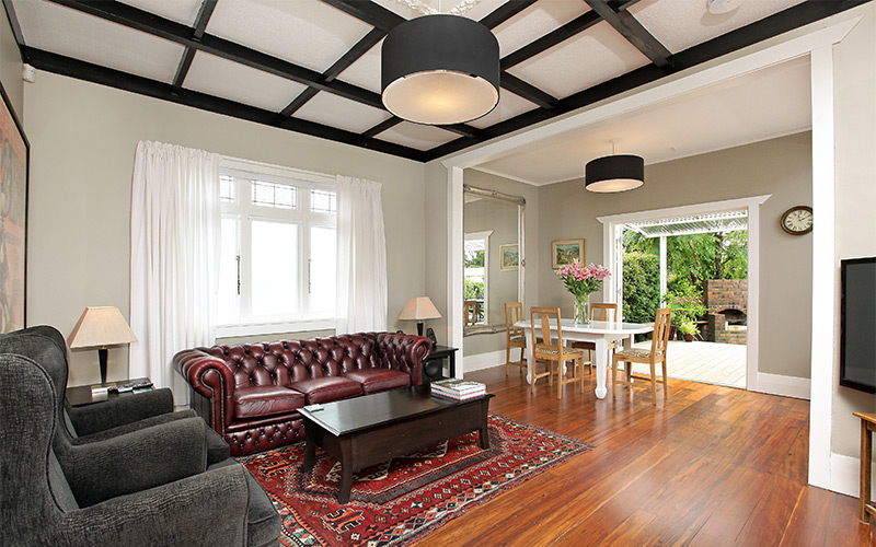 Open plan renovations in a bungalow